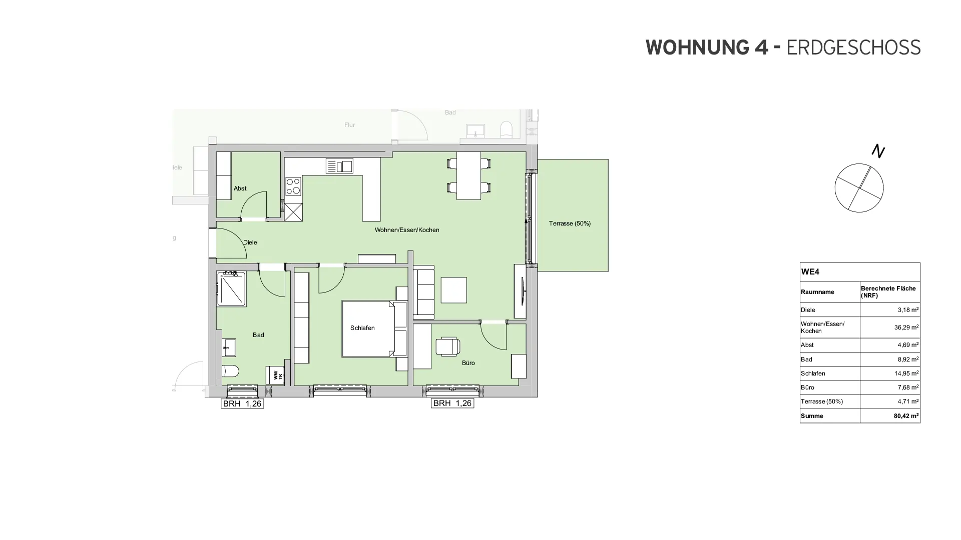 Hochdobener Weg 1a, Bad Camberg - Wohnung 4 - Erdgeschoss Hochdobener Weg 1a, Bad Camberg - Wohnung 4 - Erdgeschoss